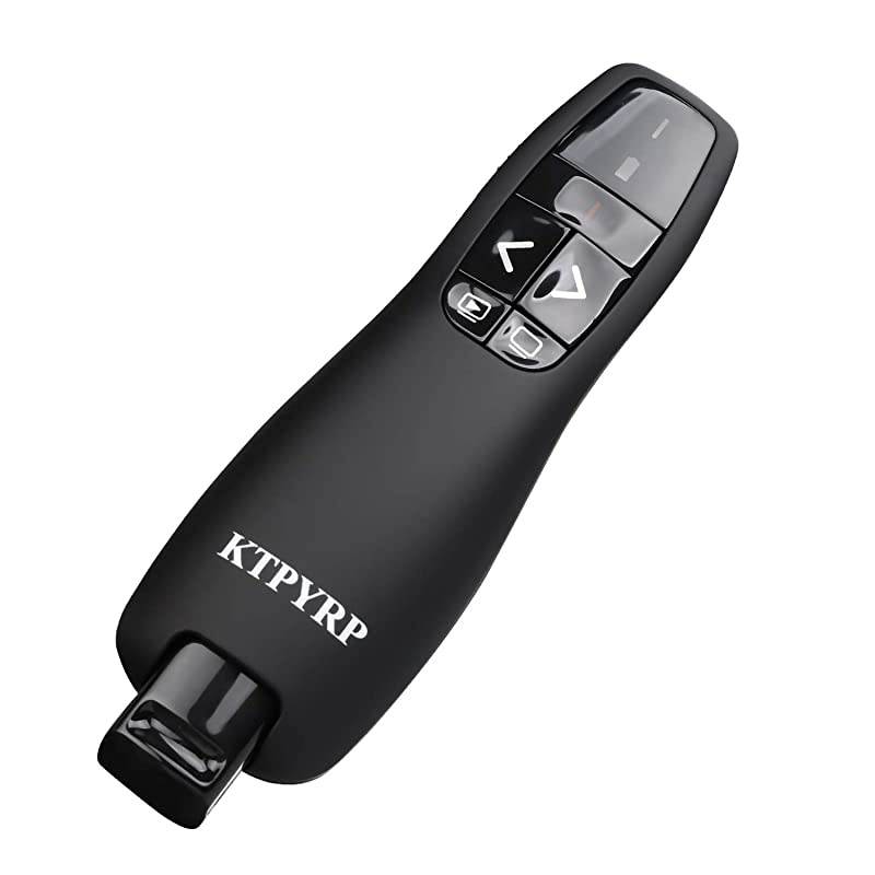 Wireless Presenter RF 24GHz USB PowerPoint PPT Remote Control for Presentation with Red Laser Pointer