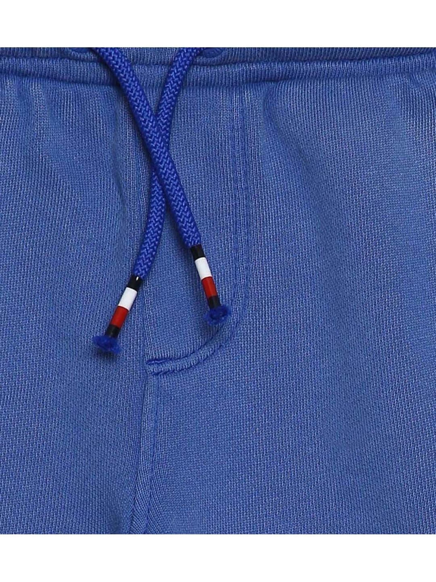 Tommy Hilfiger Kids Ultra Blue Cotton Regular Fit Shorts