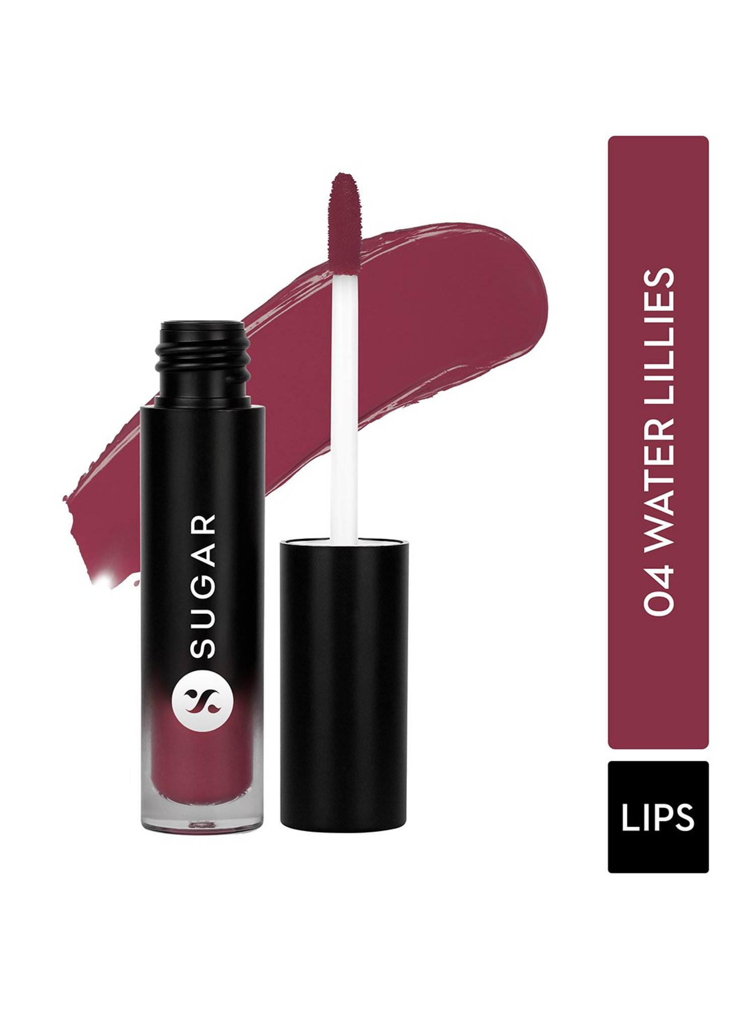 SUGAR Cosmetics Mousse Muse Maskproof Lip Cream 04 Water Lillies - 5 ml