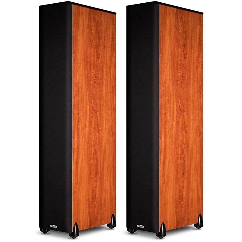 TSi400 4-Way Tower Speakers with Three 5-1/4" Drivers - Pair (Black)