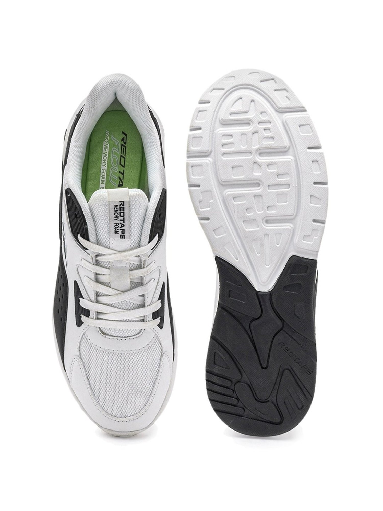 Red Tape Men's White Casual Sneakers