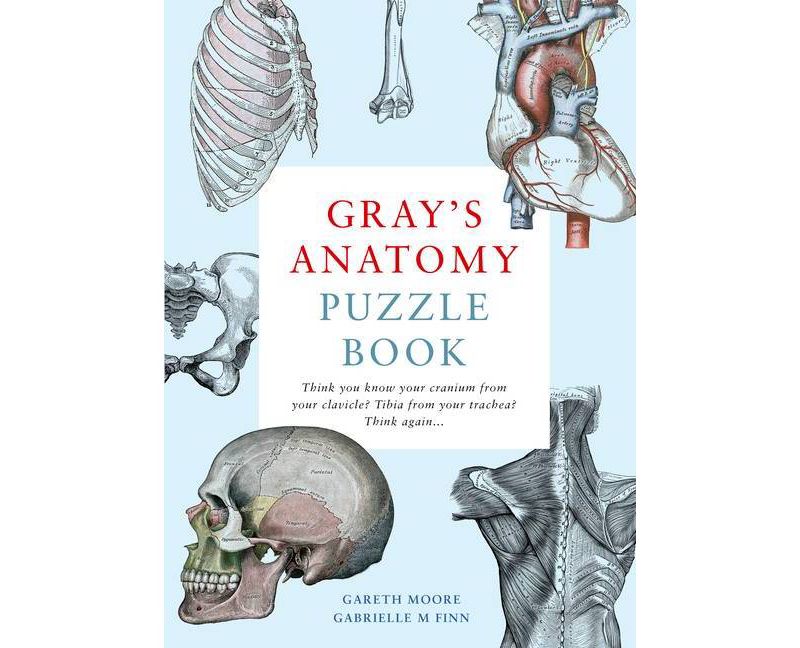 Gray's Anatomy Puzzle Book - by  Gareth Moore & Gabrielle M Finn (Paperback)