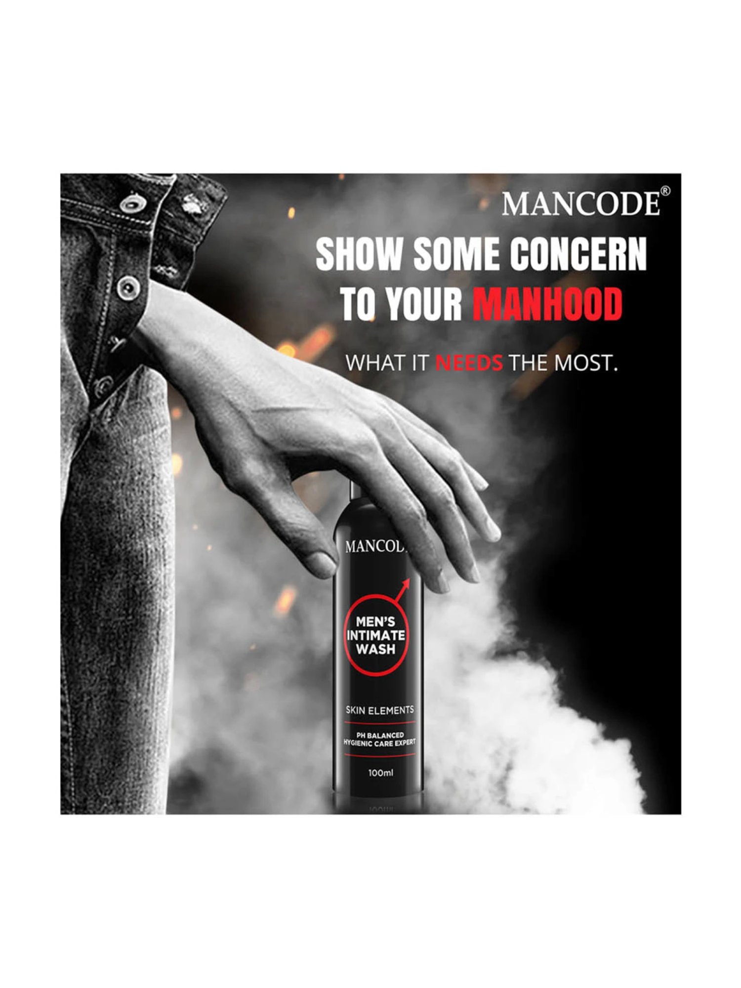 Mancode Intimate Wash for Men - 100 ml