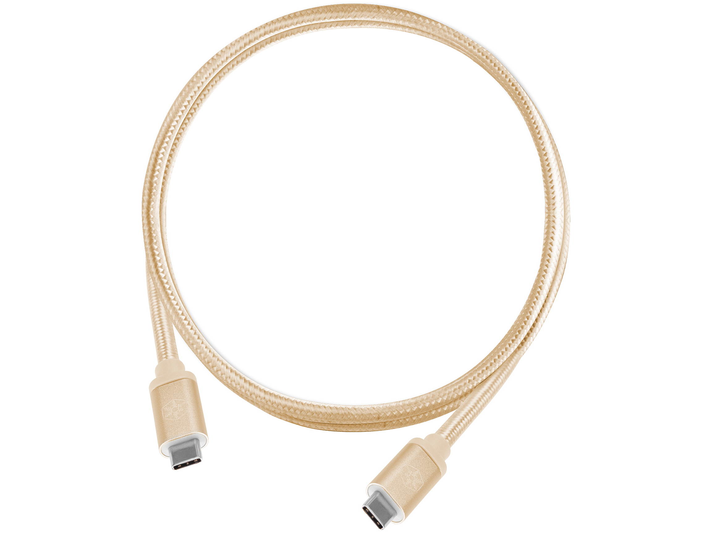 Silverstone CPU06G-1000 USB 3.1 Gen 2 Type-C to Type-C with E-marker IC and support PD function cable,1 meter, Nylon Braided