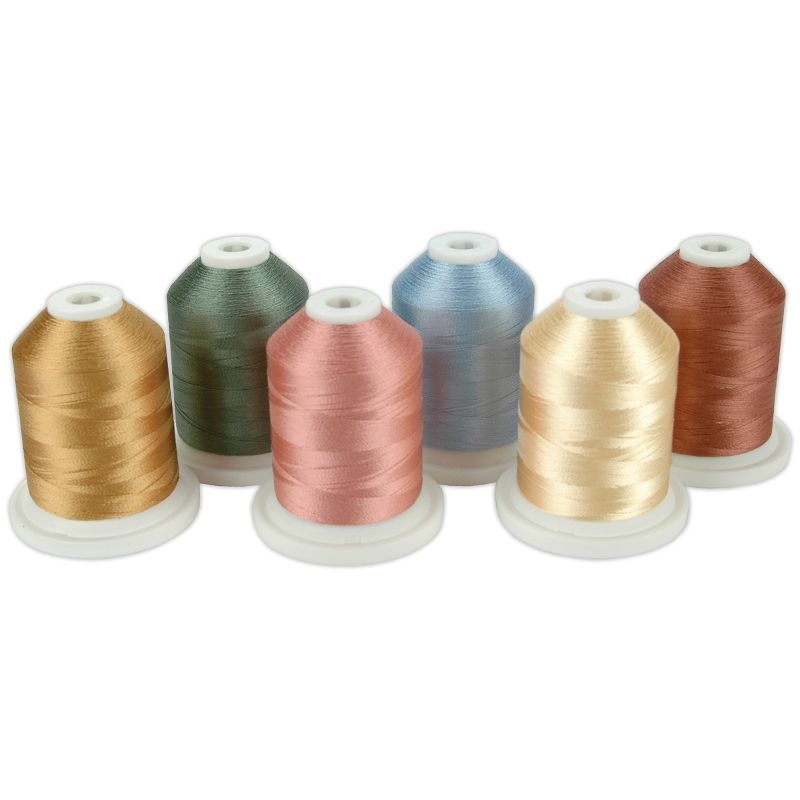 Thimbleberries Rayon Thread Collection 1,100yd 6/Pkg-Spring