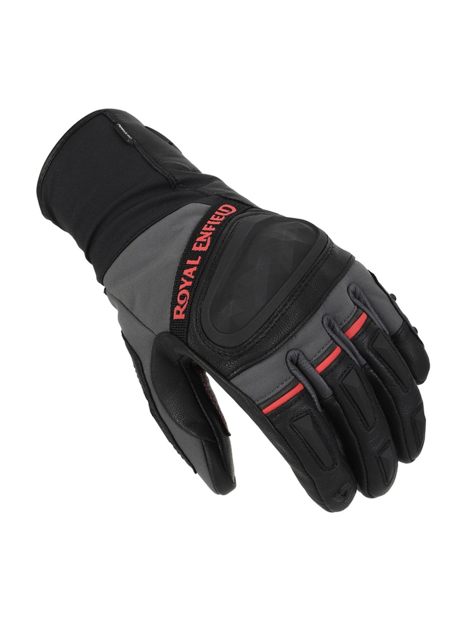 Royal Enfield Light Grey Darcha Riding Gloves - L