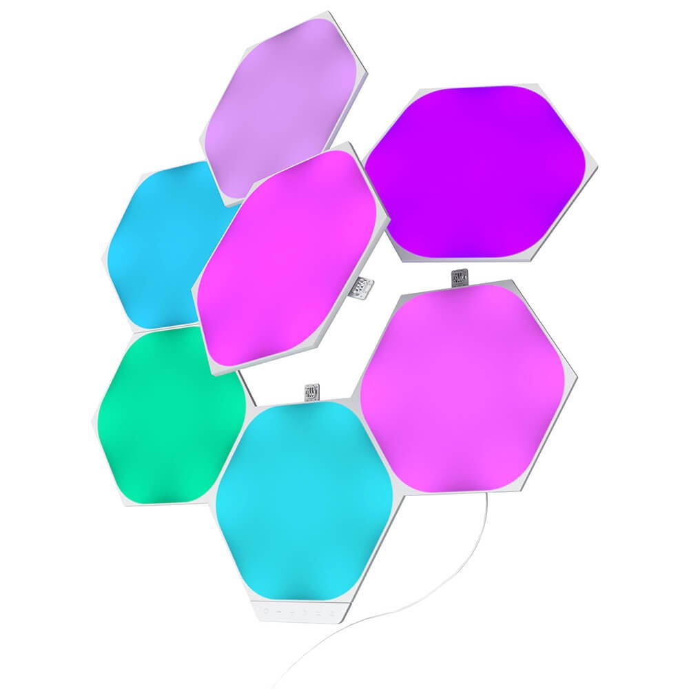 nanoleaf NL427003HX7P Hexagon Light Panels - Smarter Kit - 7 Panels