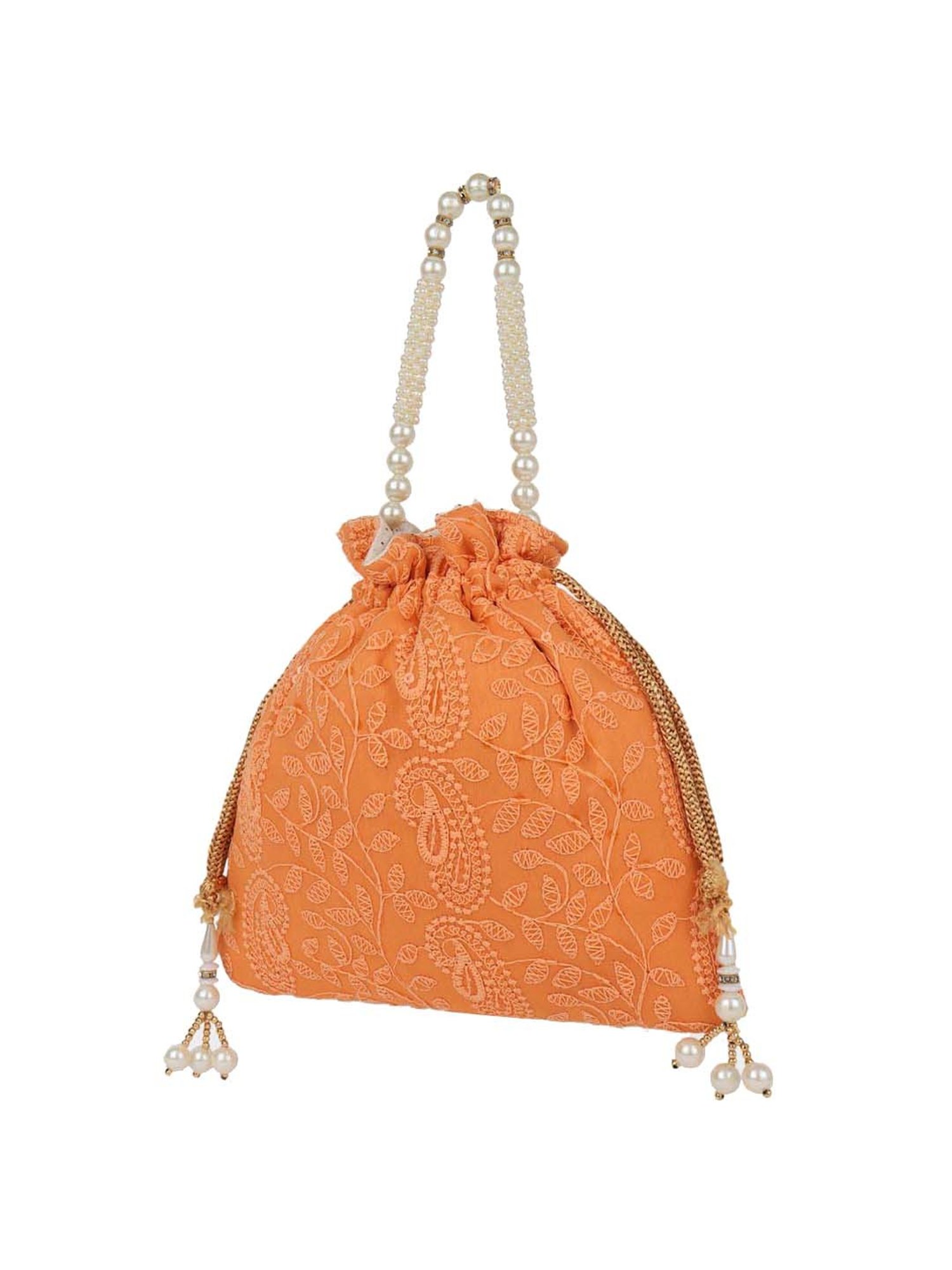 Call It Spring Silver Embellished Potli