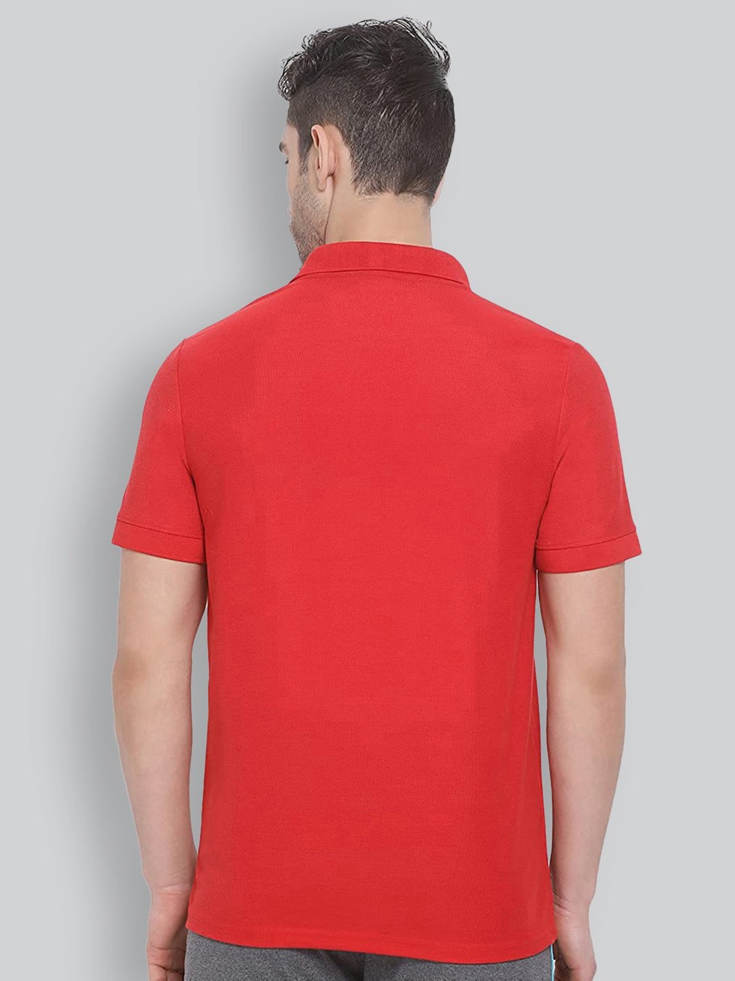 Lux Nitro Red Regular Fit Polo T-Shirt