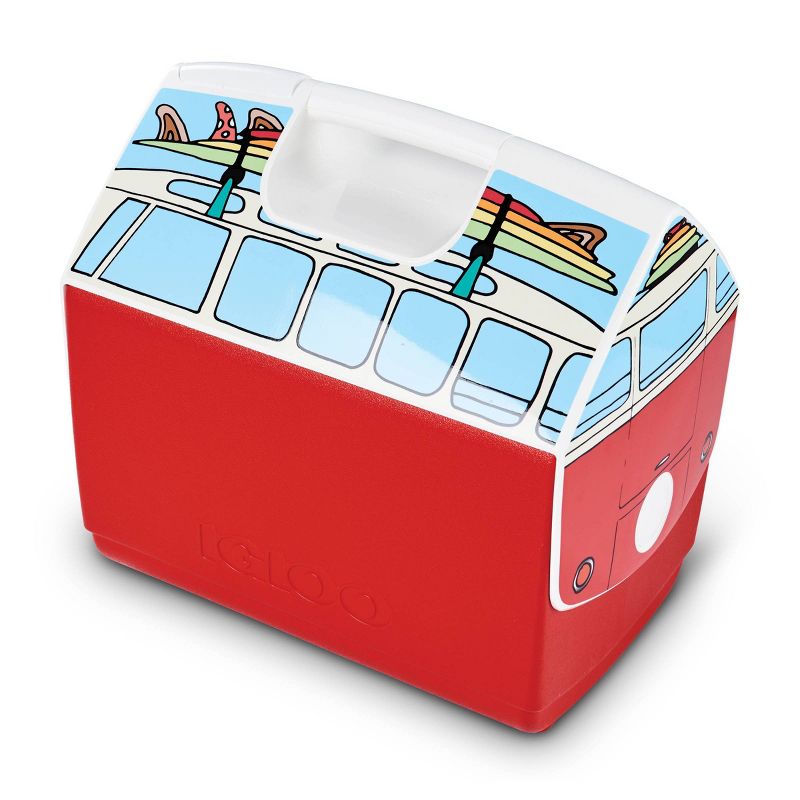 Igloo Playmate Elite Volkswagen VW Bus 16qt Portable Cooler - Red