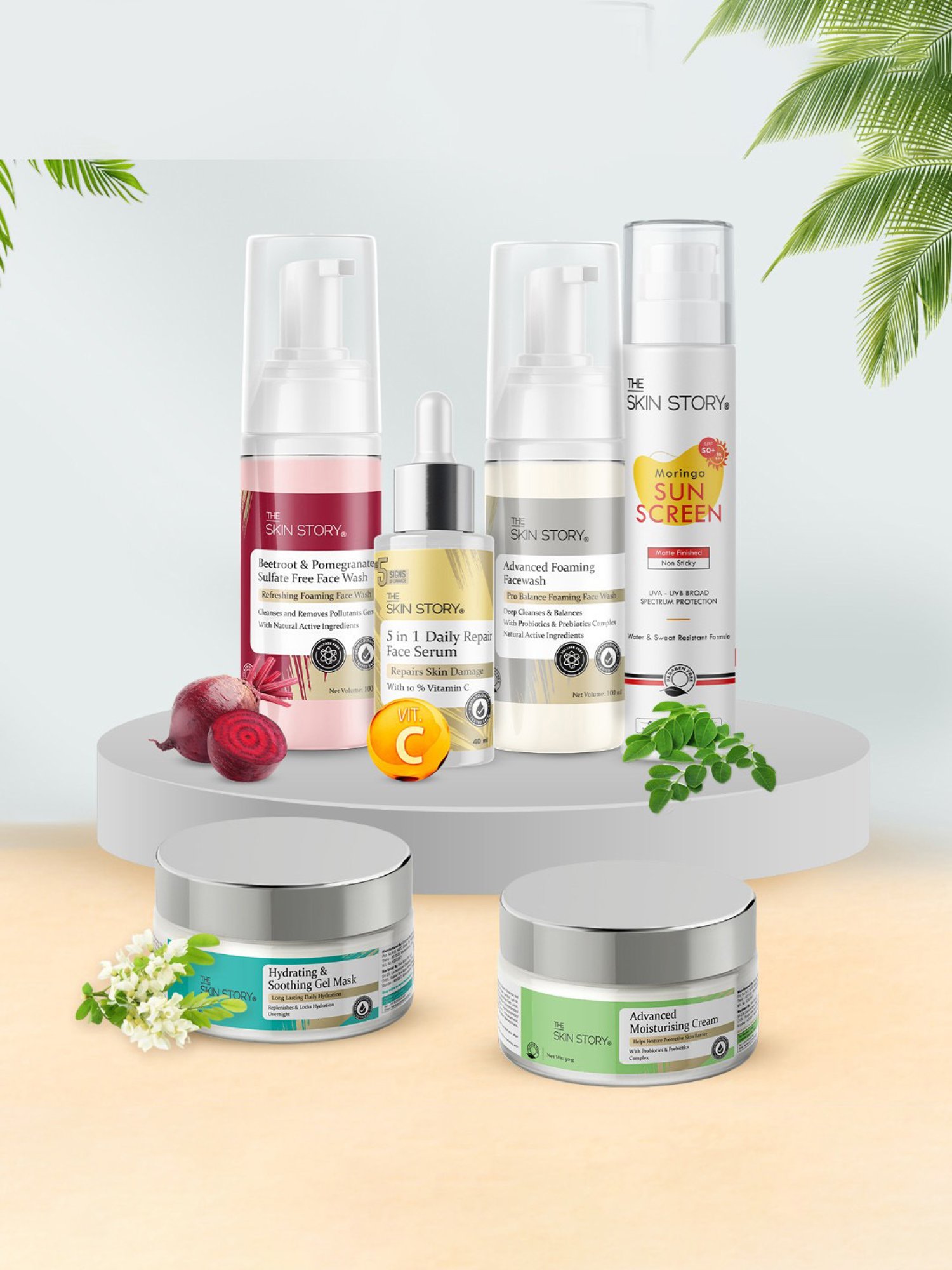 The Skin Story Probiotics & Prebiotics Complex Advanced Moisturising Cream - 50 gm