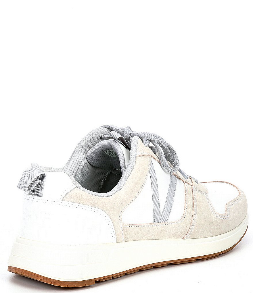 Vionic Rechelle Croc Embossed Lace-Up Sneakers