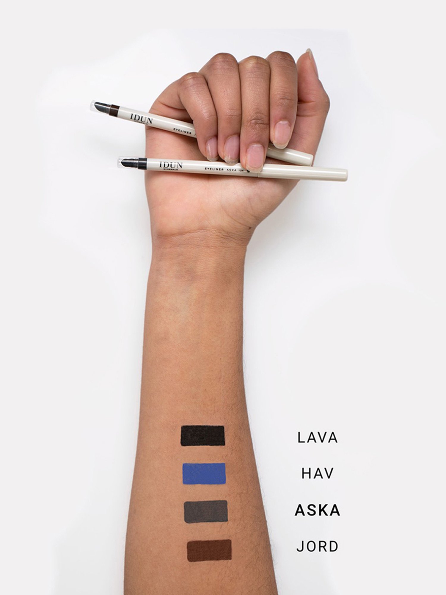 Idun Minerals Eyeliner Aska (Grey) - 3.5 gm