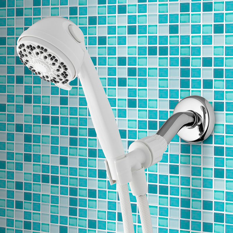 PowerSpray Hand Held Shower Head 5-mode White- Waterpik