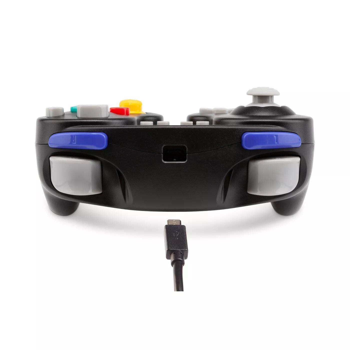 powera wired controller for nintendo switch  gamecube style: black  nintendo switch