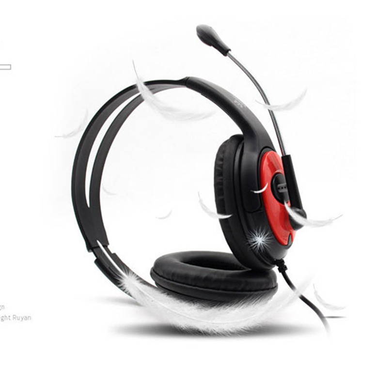 New head-mounted notebook mobile phone wired headset computer gaming gaming wired headset