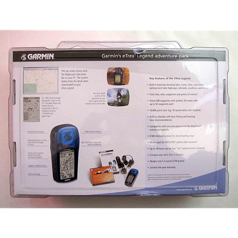 eTrex Legend Adventure Pack