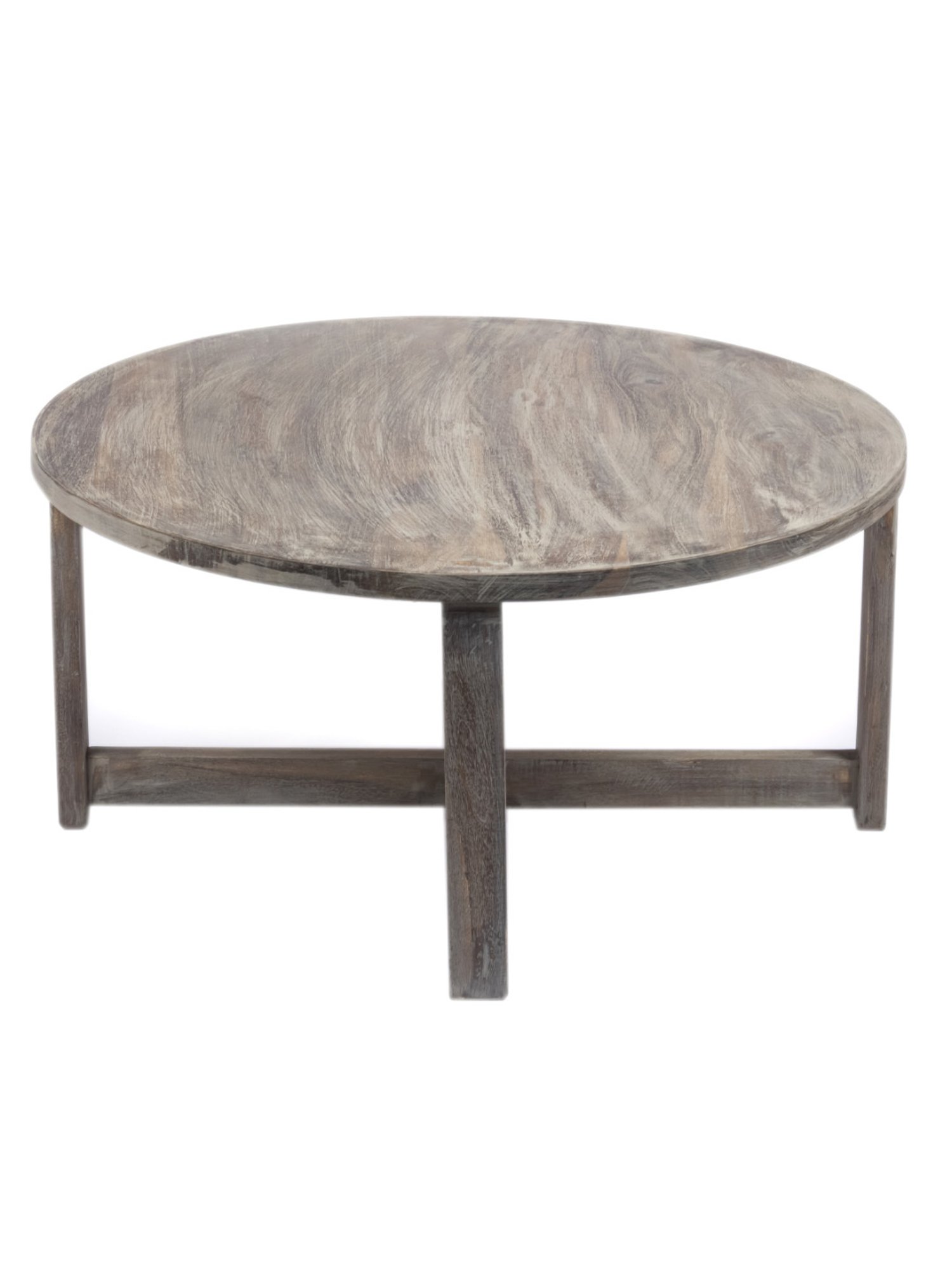 Glass Oval Living Room Metal Coffee Table - Saracina Home