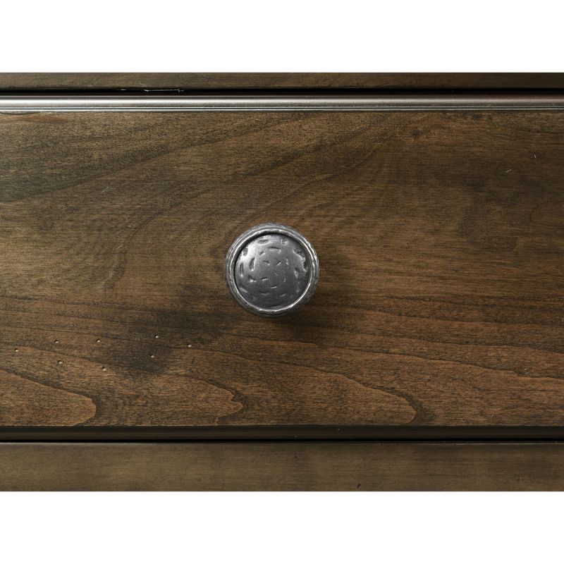 6pc Queen Channing 2 Drawer Storage Bedroom Set Dark Walnut - Picket House Furnishings