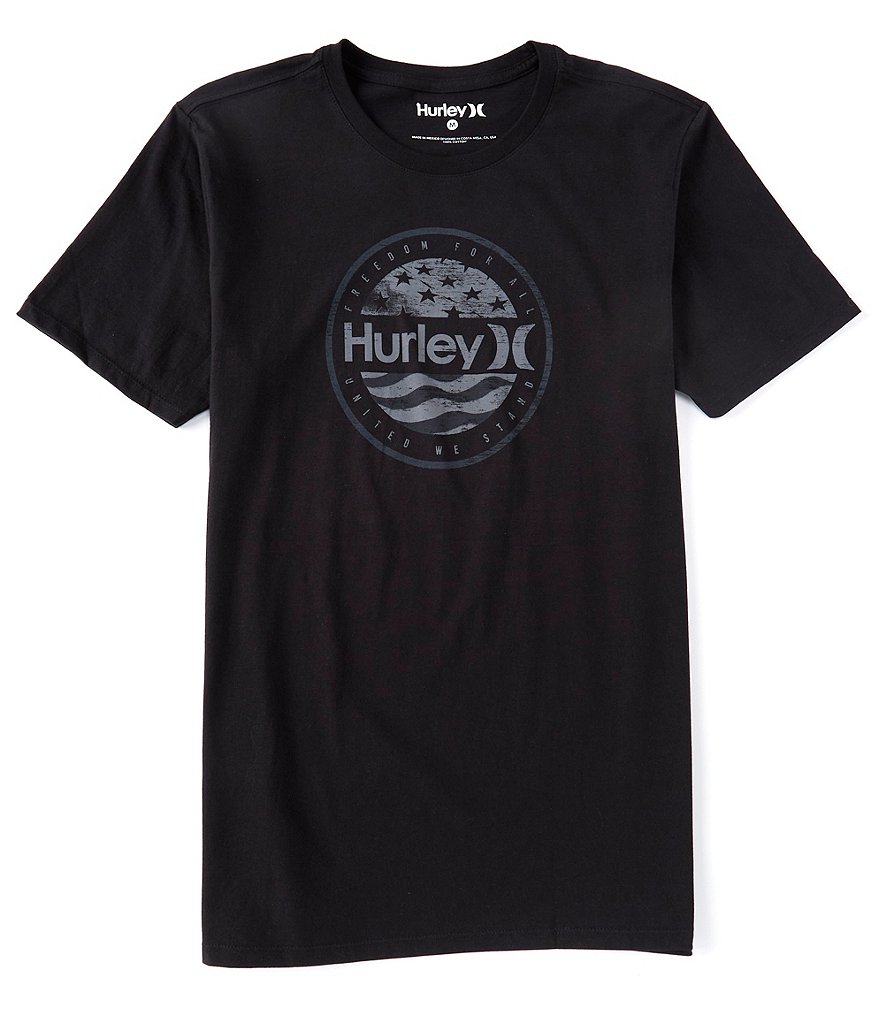Hurley Premium One and Only America Push Short-Sleeve Graphic T-Shirt