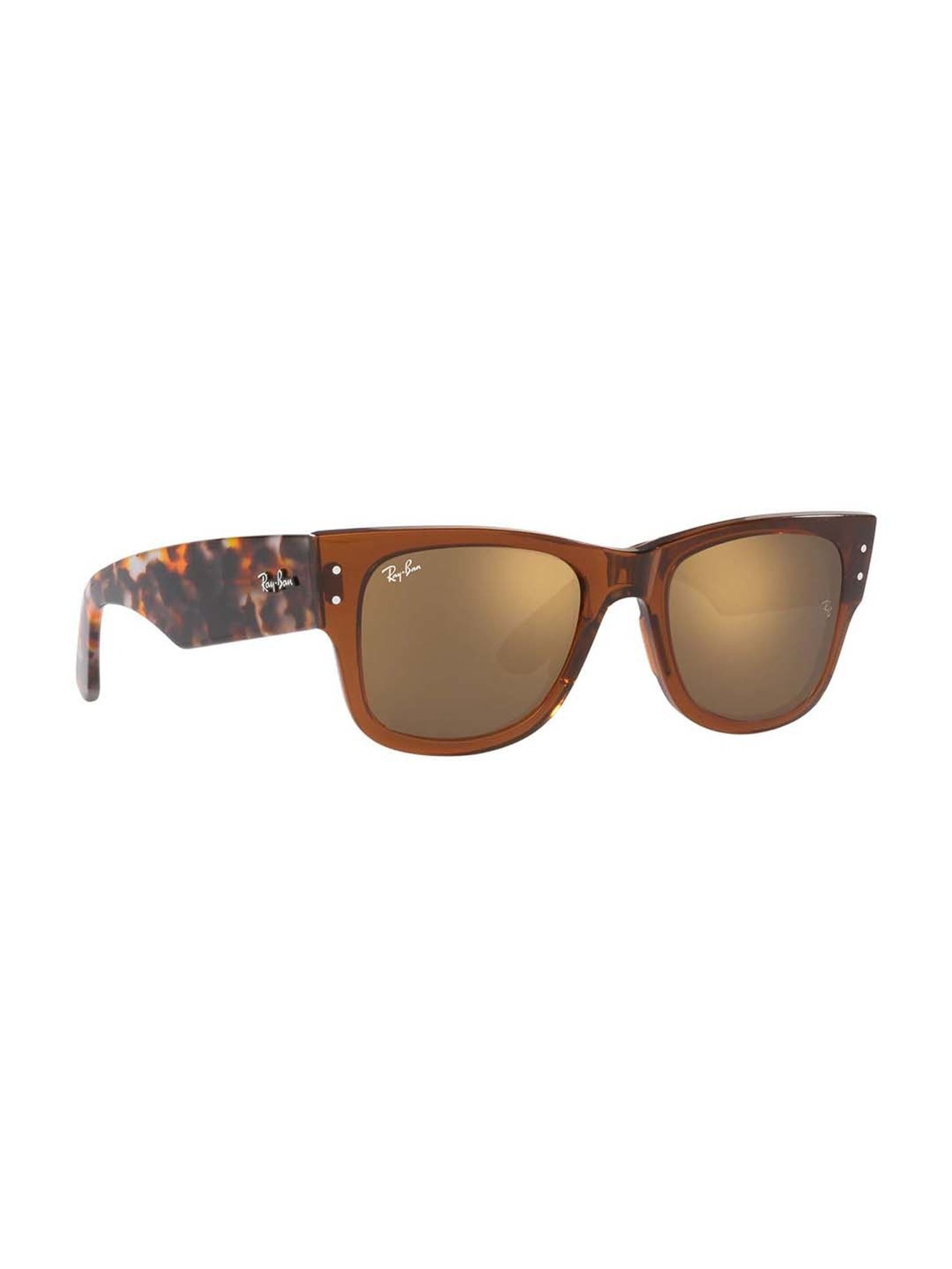 RAY-BAN Unisex UV Protected Gold Lens Square Sunglasses - 0RB0840S66369351