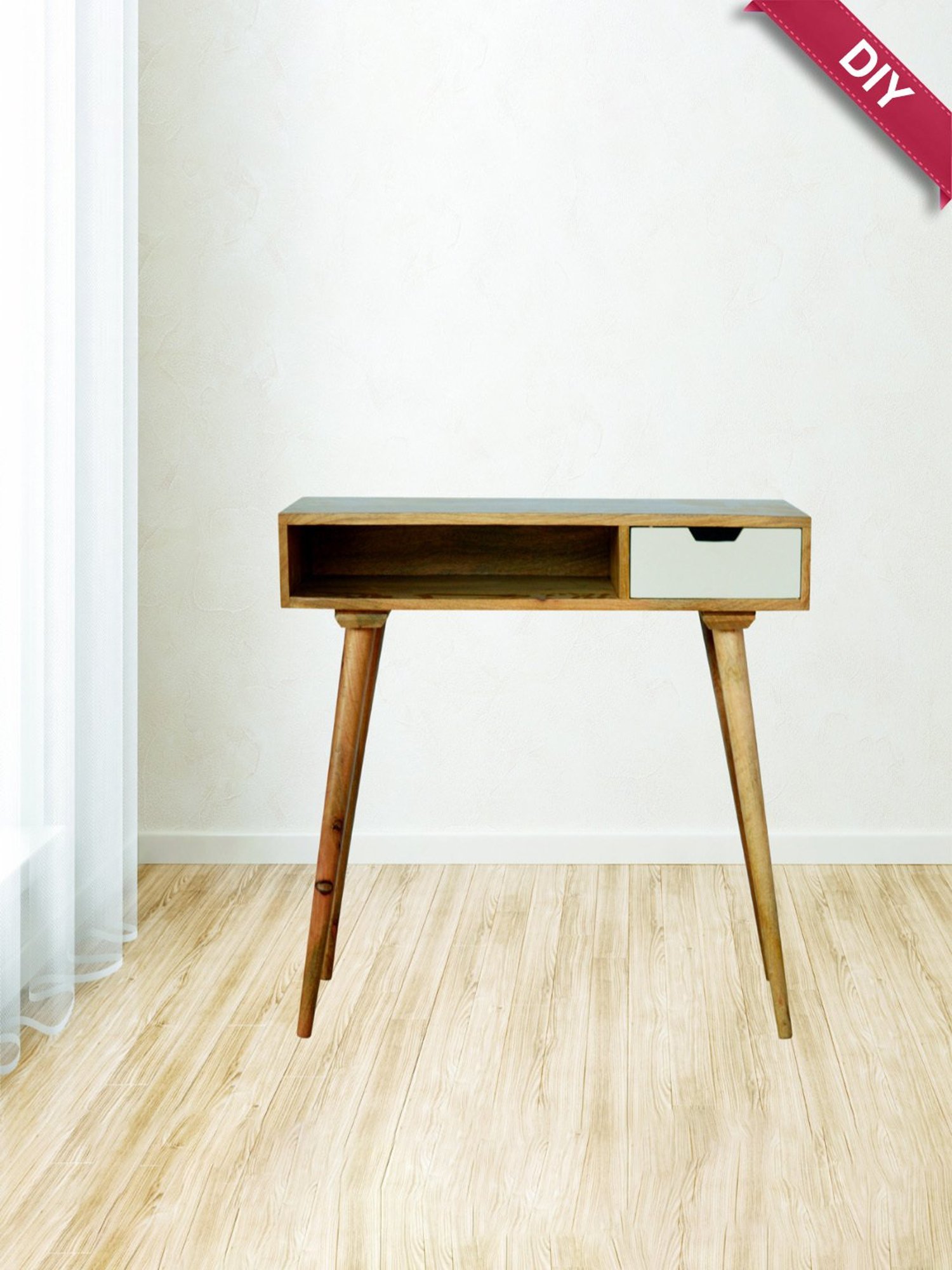 Artisans Rose Vote Hand-painted Multicolor Iron Ballot Box