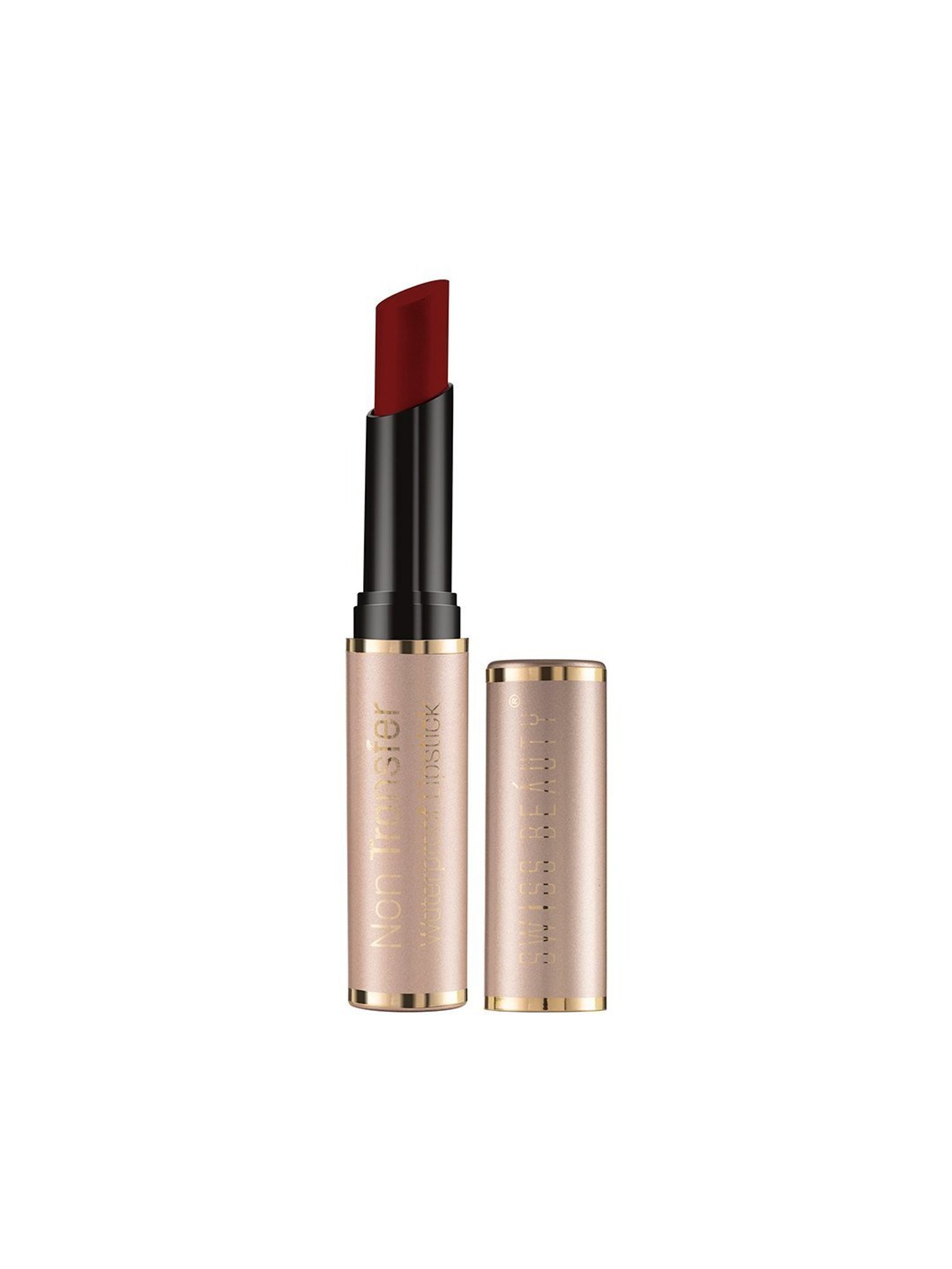 SWISS BEAUTY Non-Transfer & Waterproof Lipstick Magic Maroon - 3 gm