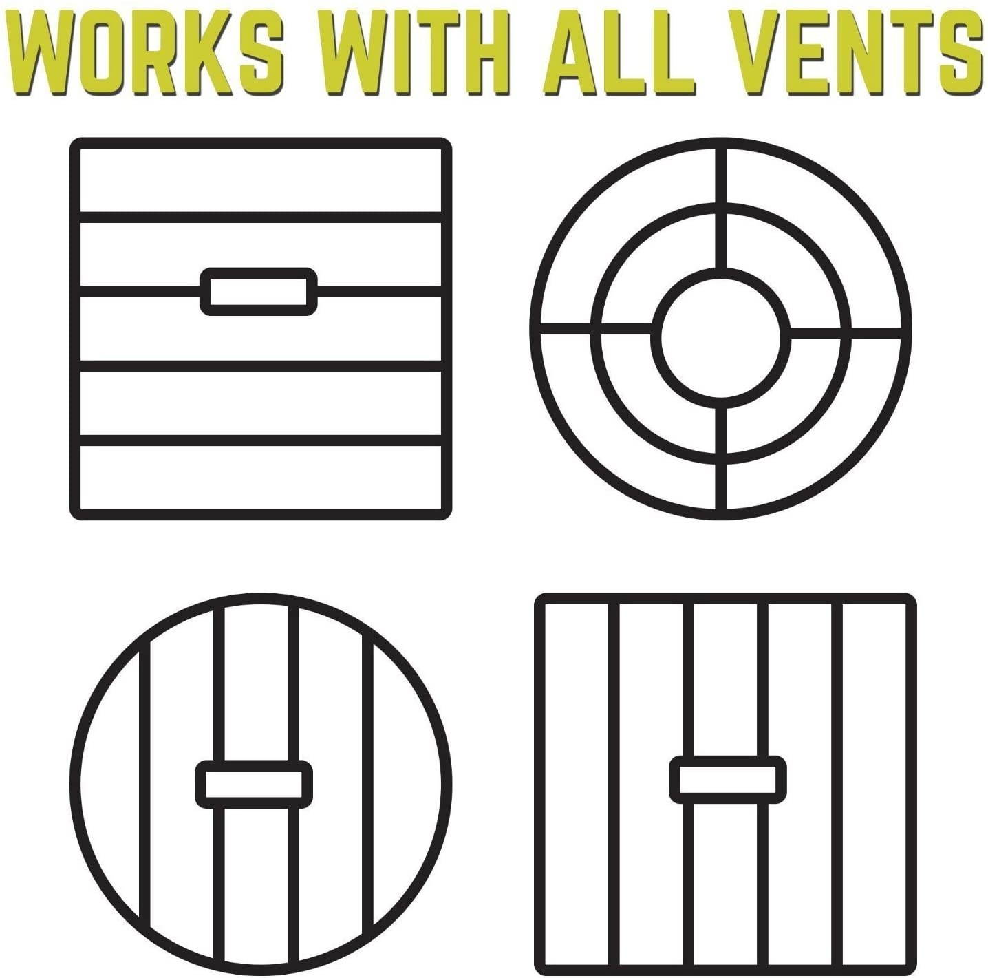 ChargerCity Car Air Vent Holder GPS Mount for All Garmin Nuvi 3.5" to 6" GPS 4X 5X 6X 1xxx 2XXX 3XXX LM LMT LMTHD (Fits All Horizontal & Vertical Vent) Includes Free MicroSD Memory Card Reader