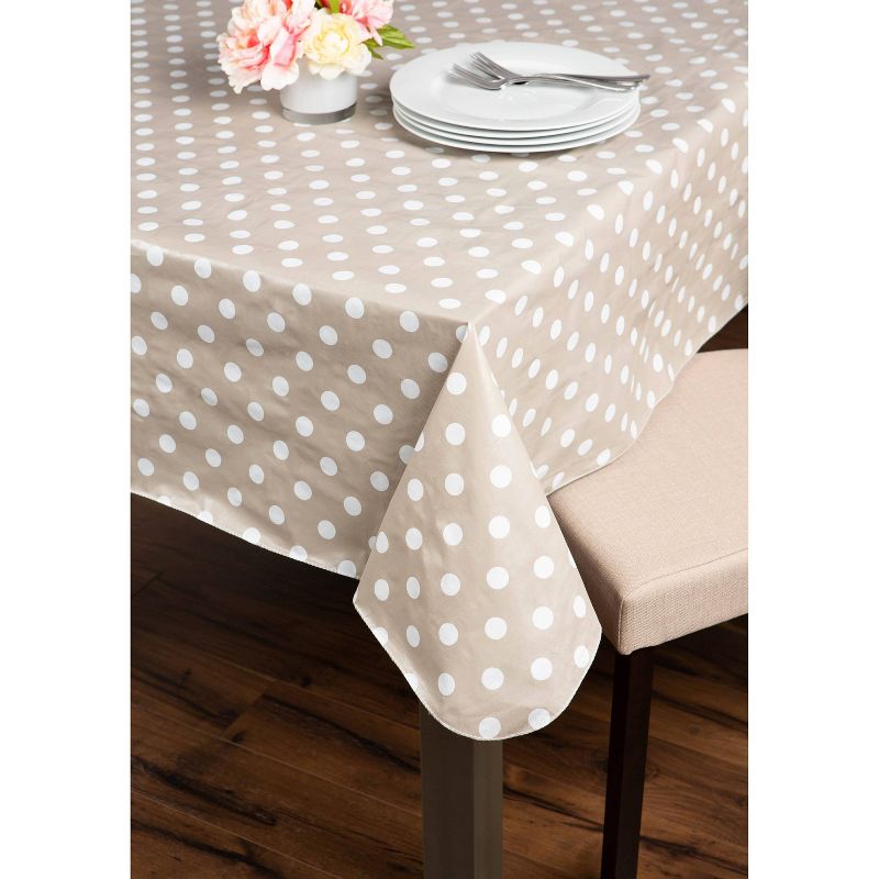 54"x79" Rectangle PVC Water Oil Resistant Plaid Pattern Tablecloths Teal - PiccoCasa