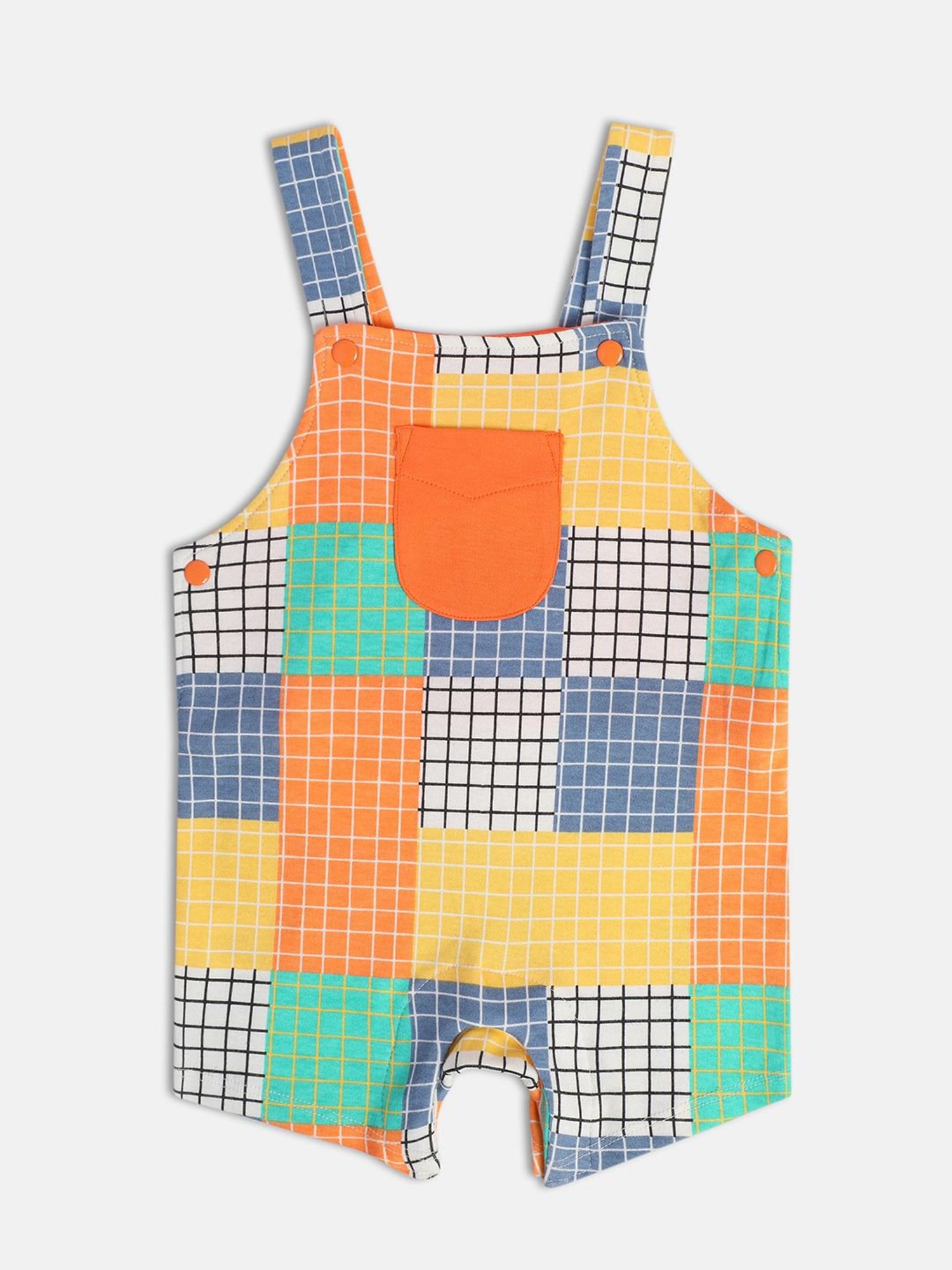 Budding Bees Kids Multicolor Printed Jumpsuit