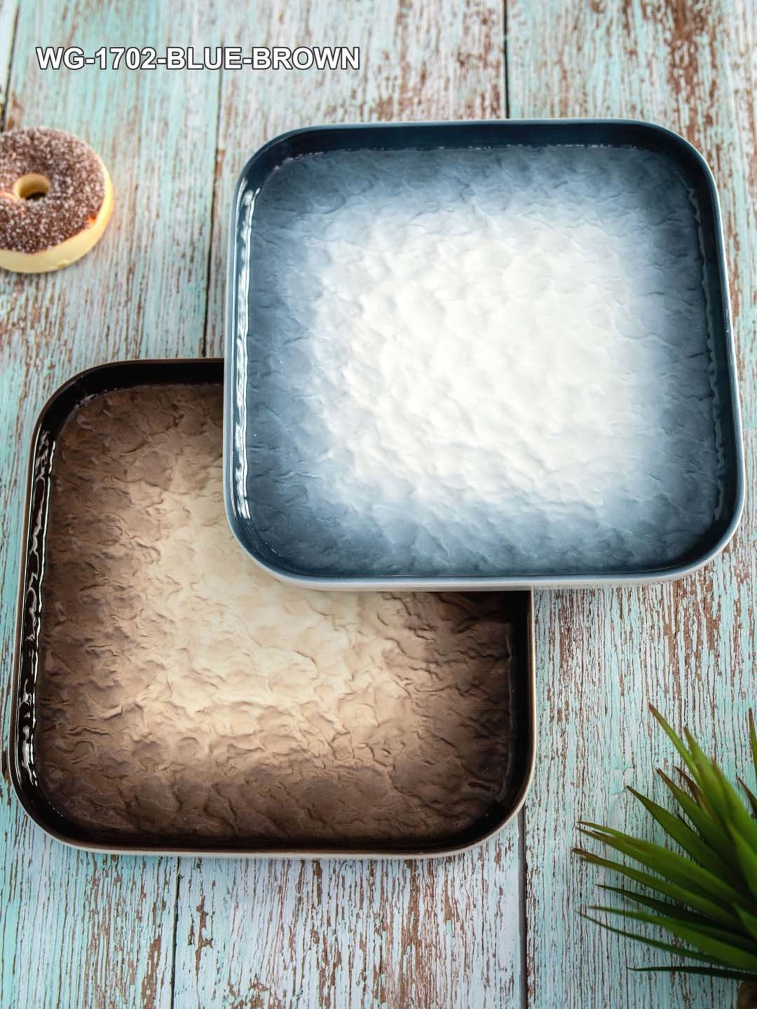 Sumeet S.S. Heavy Gauge Multi Purpose Plates with Mirror Finish Set of 9pc ( Dia-17cm, 22cm,27.5cm)