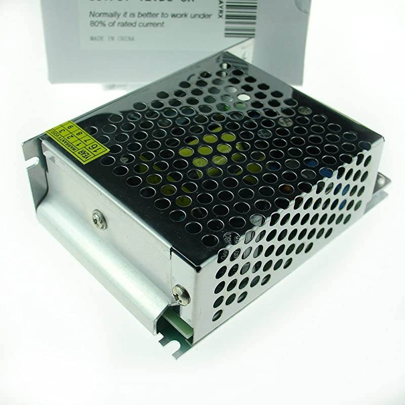 110V to 12V DC 5A 60W Universal Regulated Switching Power Supply LED Lighting Strip CCTV