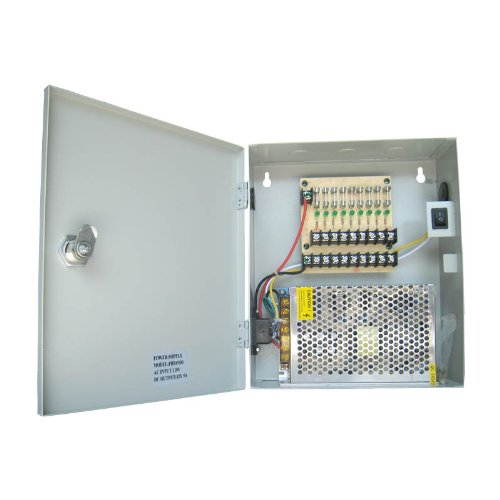 ACELEVEL 9 CHANNEL POWER BOX, 10 AMP AC220-240V POWER IN, DC 12/10