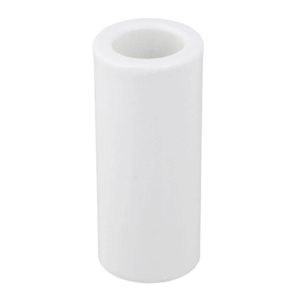 BQLZR Guitar Accessories Cylinder Finger Knuckle Slide Tube White 3x2x7cm