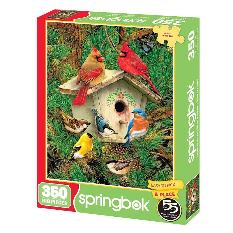 Springbok Feathered Retreat Puzzle 350pc