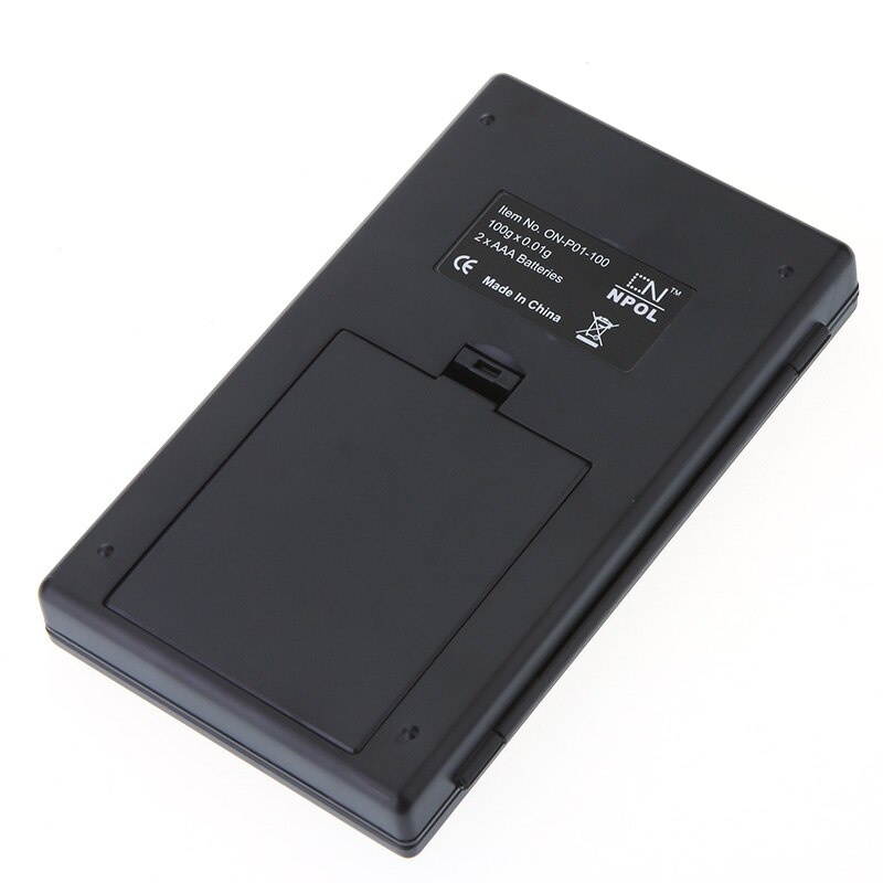 Portable Digital Kitchen Scale Jewelry Gold Weight Measuring Tool 100/0.01G  Pocket Weighting Electronic Scales