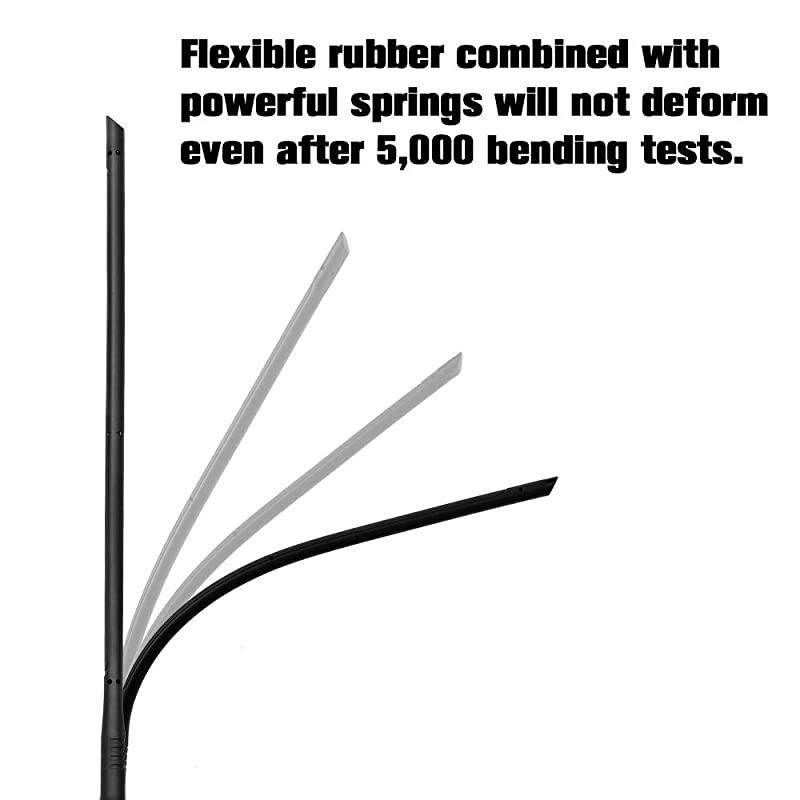 13 inch Uniquely Designed Copper Core Radio Antenna for Harley Davidson Motorcycle 19892019 Touring Electra Glide Ultra Classic2 Flexible Rubber Perfect Replacement AMFM Radio Antenna