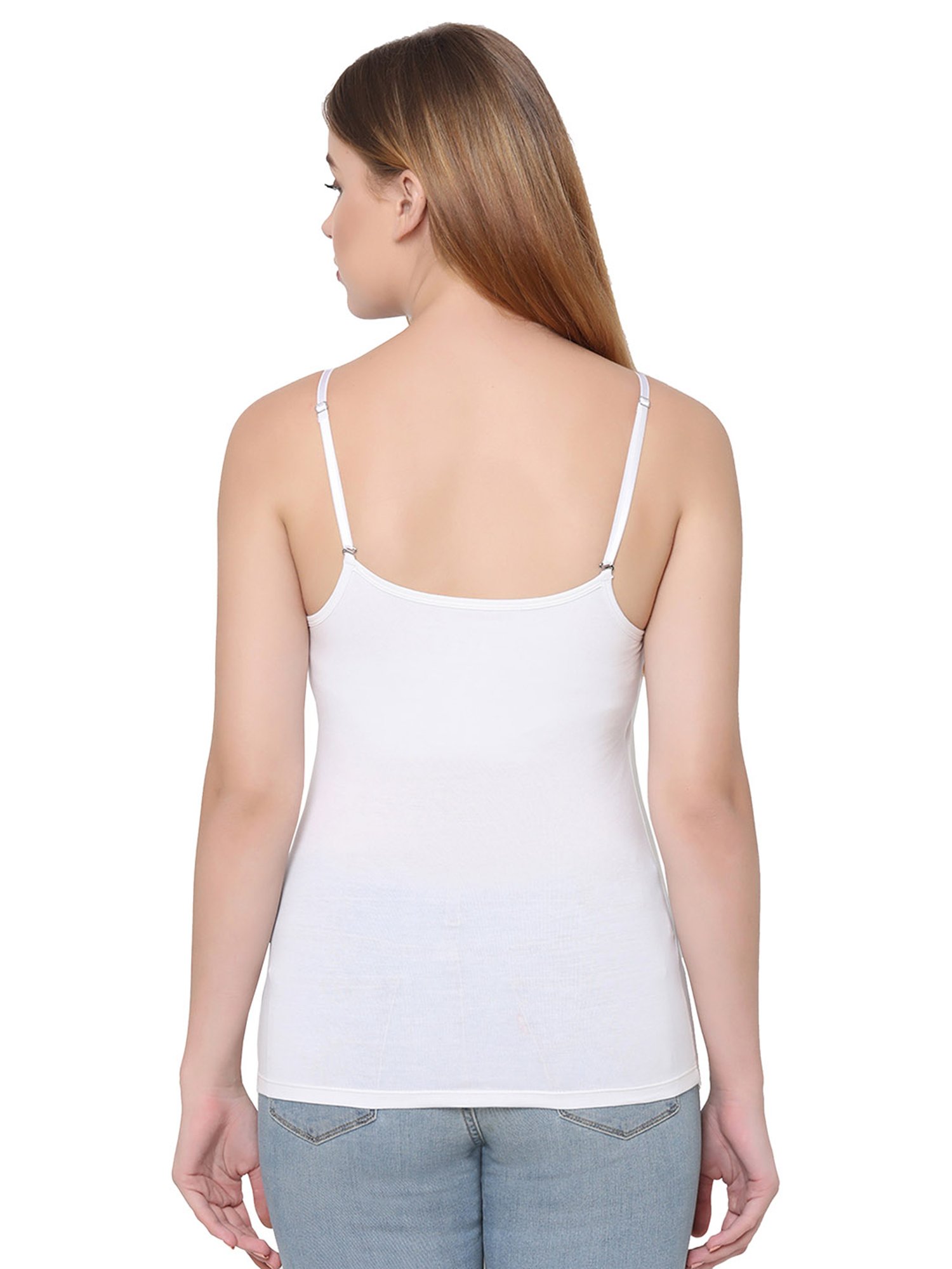 Soie Multicolor Cotton Camisole (Pack Of 3)