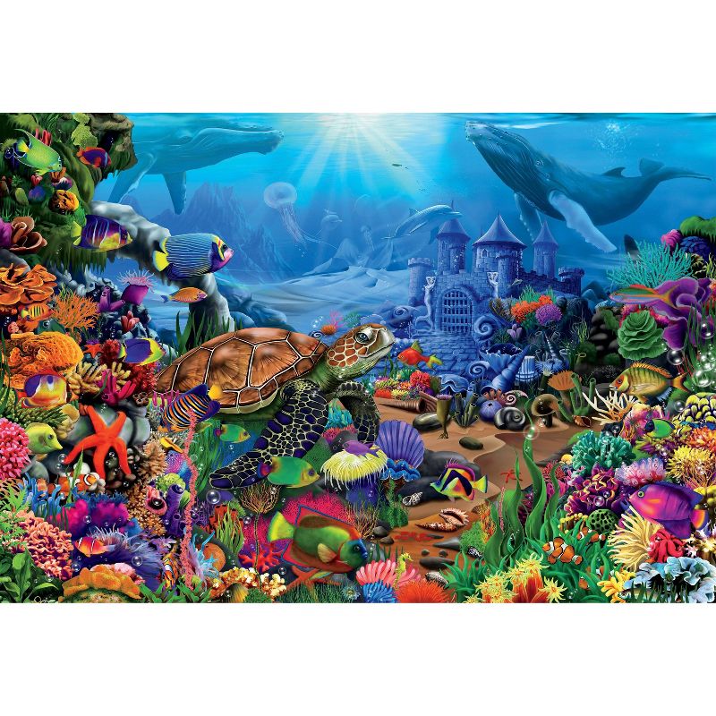 Ceaco Magical Undersea Turtle Jigsaw Puzzle - 2000pc