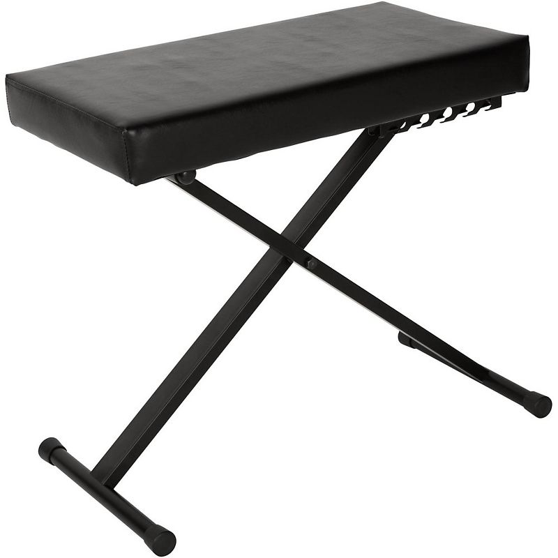 Gravity Stands Double X-Braced Keyboard Stand - White