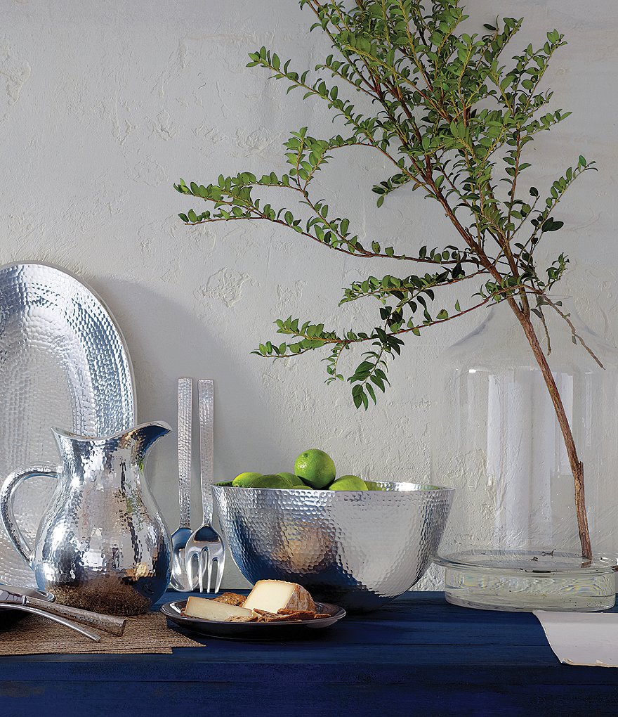 Towle Silversmiths Hammered Large Serving Bowl