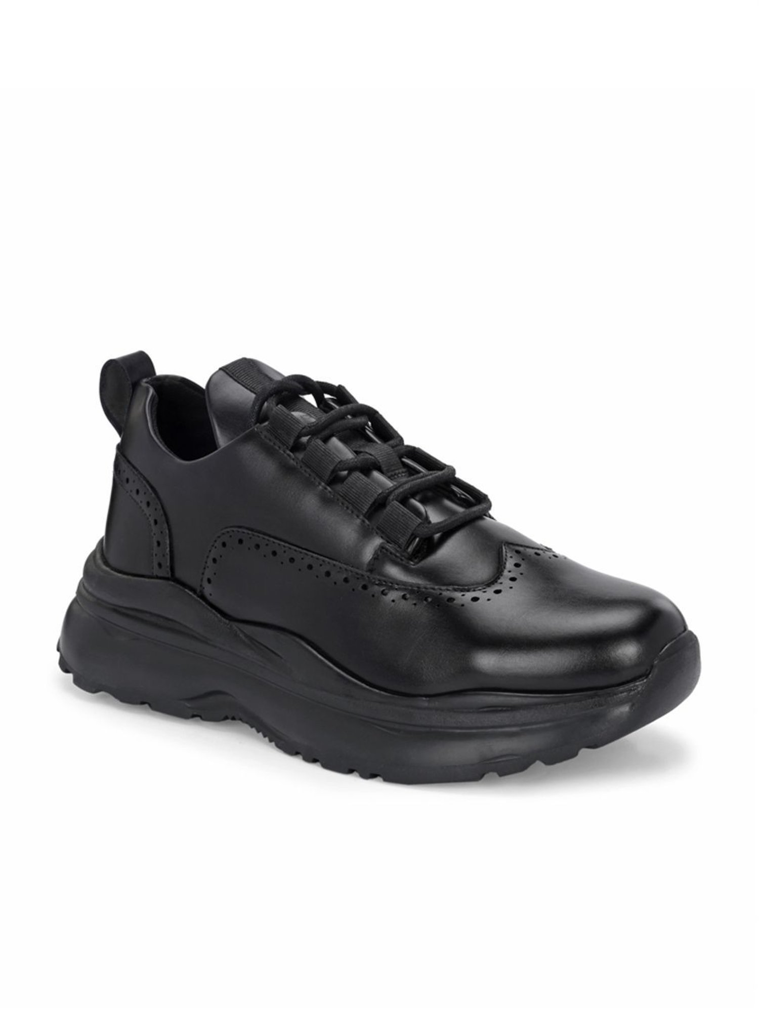 Hoversole Men's Gravity-2 Black Casual Sneakers