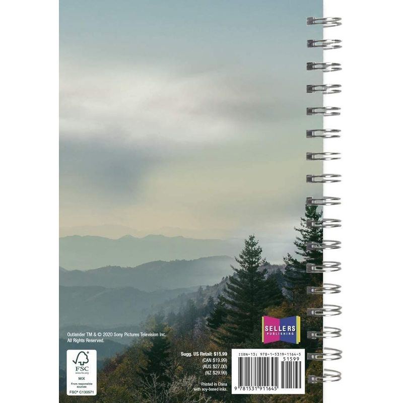 Sellers Publishing 2021 Outlander 16-Month Weekly Planner: September 2020 - December 2021