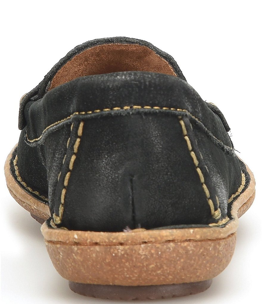 Born Nerina Suede Penny Loafers