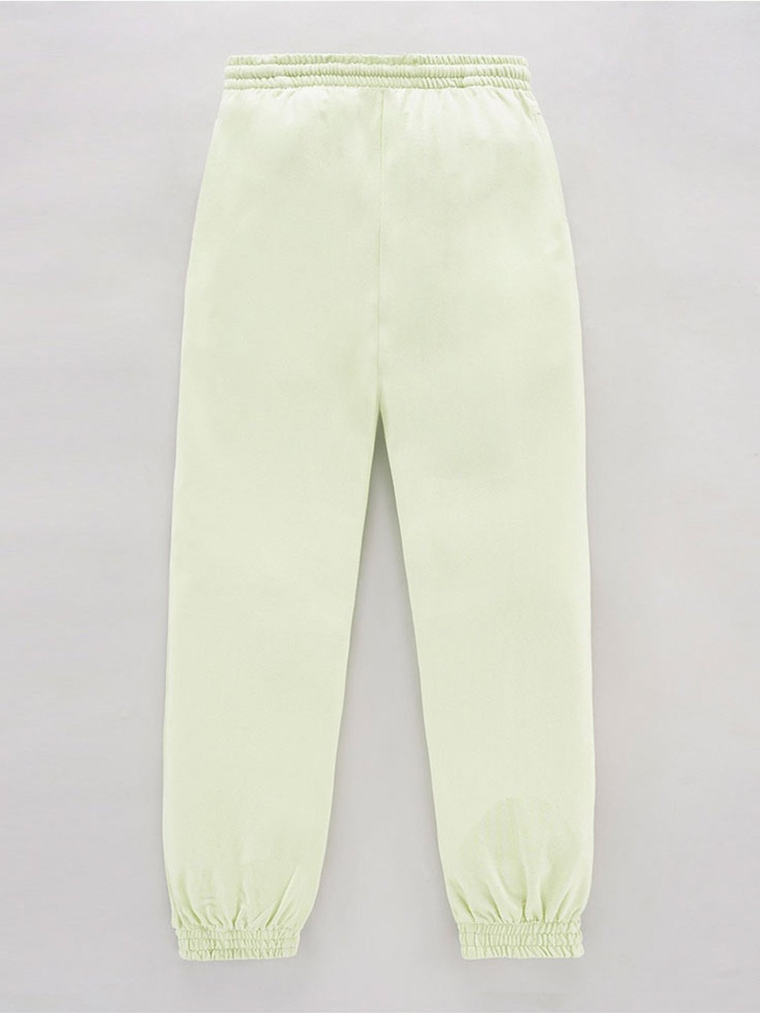 Edheads Kids Green Cotton Printed Joggers