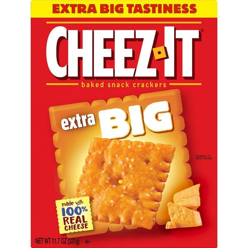 Cheez-It Big Baked Snack Crackers - 11.7oz