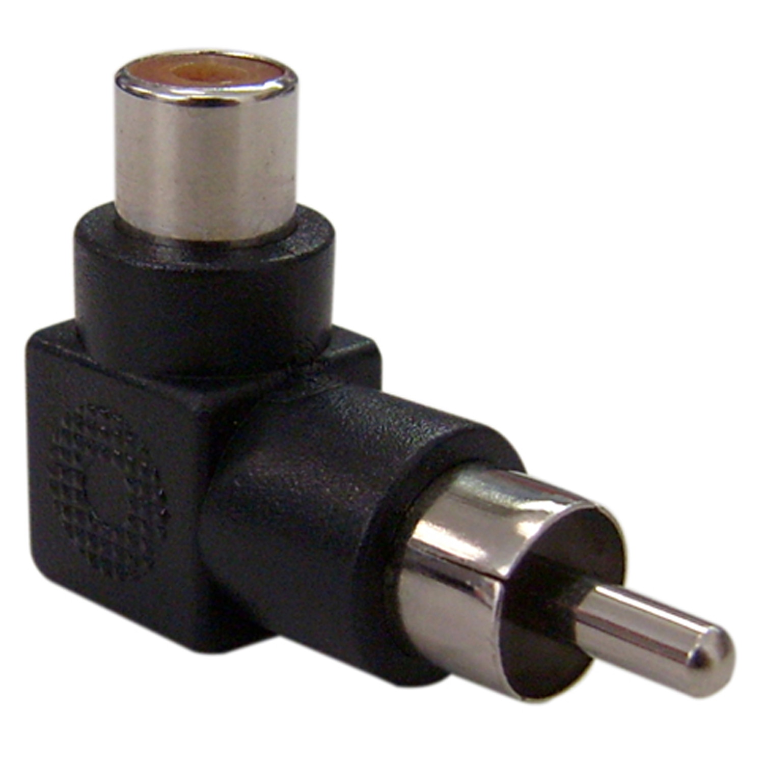 Offex RCA Right Angle Adapter, RCA Female to RCA Male, 90 Degree Elbow