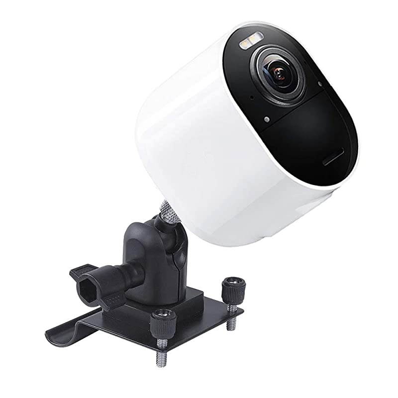Vinyl Siding Clip for Arlo Pro 4/Pro 3/Pro 2/Ultra 2/Ultra/Arlo Essential/eufy Cam/Roelink ZUMIMALL, Vinyl Siding Hook Hanger for More Cameras(Black, 1Pack by )