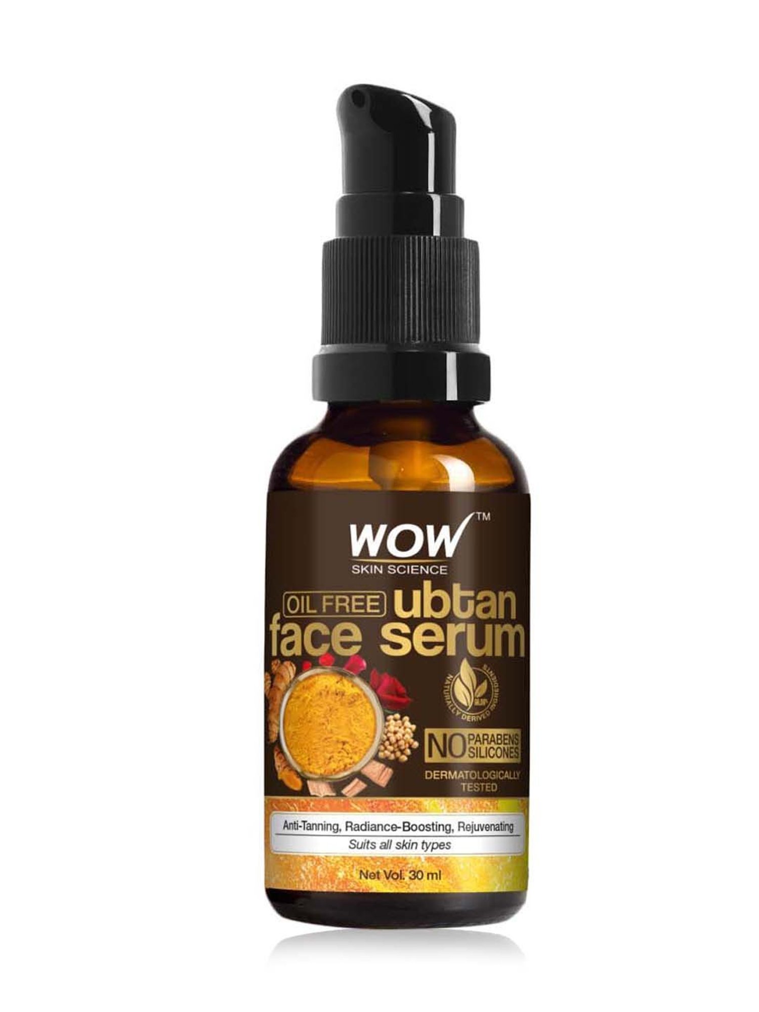 WOW Skin Science Ubtan Face Serum - 30 ml