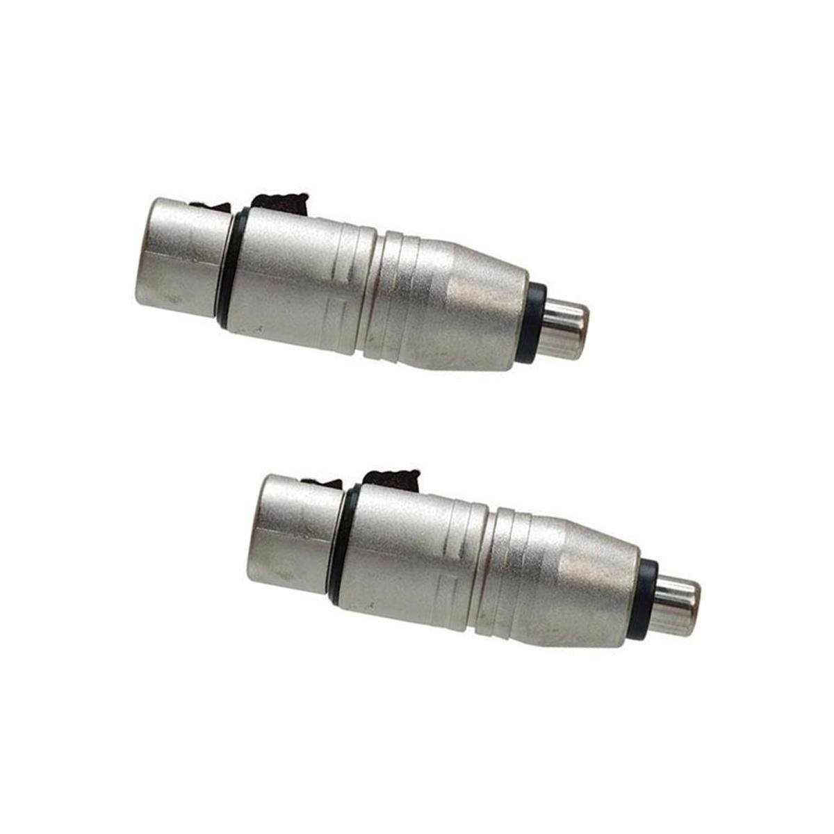 Hosa Technology 2x GXF-132 Analog Audio Adaptor RCA to Female 3-Pin XLR Adaptor